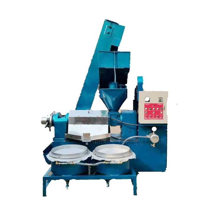 Automatic Feeder Combined Oil Expeller Oil Press Machine With Vacuum Filter