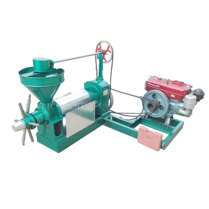 Diesel Engine Driven Screw Oil Press Machine
