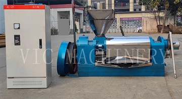 6YL-160A Screw Oil Press With Frequency Converter Shipped